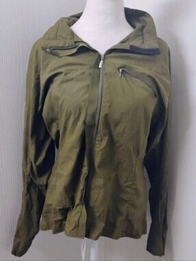 Nau Women's Stow Away Hooded Lightweight Jacket Sz M